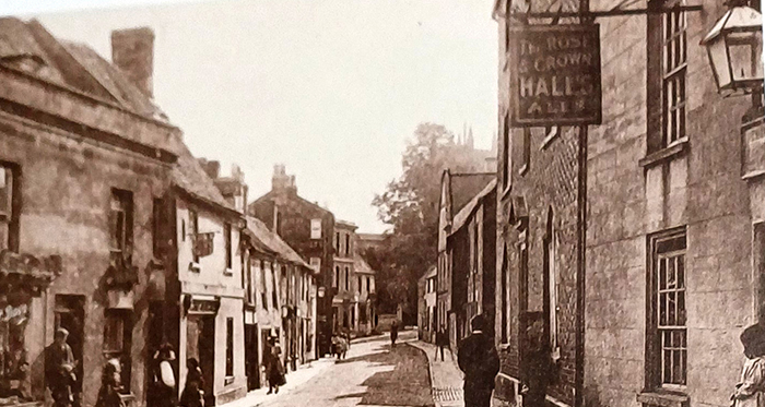 Photos of Bicester before and after