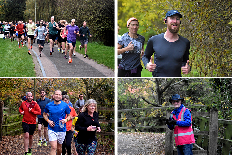 Join the runners at parkrun every Saturday